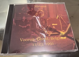Nirvana Live on 11/23/91 in Vooruit, Ghent, Belgium 2 CDs Rare Recording  - £19.66 GBP