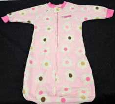 Baby Infant Girl Clothes Vintage Carters Child of Mine Fleece Sleep Sack... - £19.70 GBP