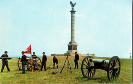 Reenactment of Union Gun Crew Firing Captured Confederate Cannon Postcard  NY St - £6.17 GBP
