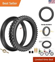Durable 60/100-14 Tire with Heavy-Duty Rubber Inner Tube for Off-Road Ex... - $1,372.93 MXN