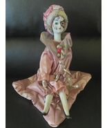 Harlequin Porcelain Doll - $25.00