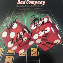 Bad Company Straight Shooter signed album  - £482.56 GBP