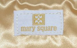 Mary Square 7952 Off White Gold Zipper Tassel Movement Pouch image 5