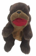 Brown Bear Plush Hand Puppet 12&quot;  Plush Creations Teddy Bear Stuffed Animal - $15.00