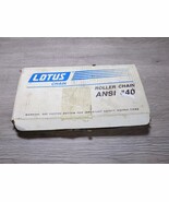 Lotus Chain ANSI #40 Chain 10 Feet - $54.20 CAD