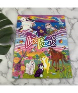 Lisa Frank Vintage 2 Pocket Folder Rainbow 90s Bear Horse Dogs Cats Fant... - $479.60 MXN
