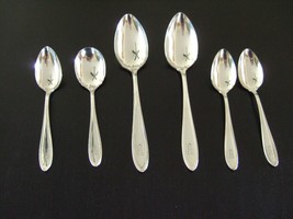 6 Pcs Oneida Community Silver Par Plate 1915 Monroe Mohawk Serving Flatware - £9.68 GBP