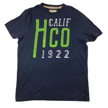 Vintage Hollister T-shirt Mens XL Blue Calif HCO 1922 Single Stitch Short Sleeve - £19.71 GBP