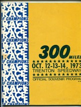 Trenton Speedway Race Of Champions 300 Program 10/14/1973-GEOFF BODINE-vg Minus - £48.73 GBP