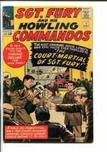 Sgt Fury And His Howling COMMANDOS-#7-1964-MARVEL-KIRBY ART-WWII-vg - £40.71 GBP