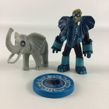 Wild Kratts Creature Power Disc Elephant Chris Figure 3pc 2015 Wicked Cool Toys - £29.86 GBP