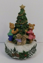 San Francisco Music Box Bears and Squirrel Decorating Tree - £7.70 GBP
