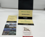 2008 Hyundai Sonata Owners Manual Case Handbook Set with Case OEM J02B40006 - $9.89