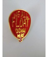 IT Pennywise Enamel Pin Horror Stephen King Pin Red Balloon - $9.42 CAD