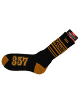 MASON SOCKS BLACK MENS FRATERNITY SORORITY BLACK TUBE SOCK - $11.76