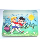 Rare, 3D stereo lenticular holographic calendar. Soviet Vintage Сalendar... - $323.62 MXN