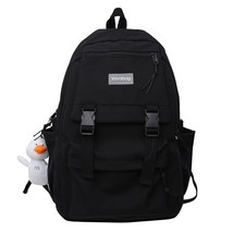 New Trend Backpack High Quality Nylon Waterproof Women Backpack Stylish Casual S - £31.25 GBP