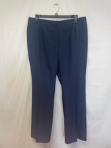 Le Suit Women&#39;s Petite Pinstripe Dress Pants Navy Size 16P NWOT - £11.26 GBP