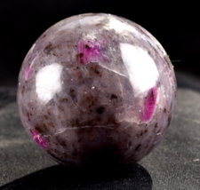 Ruby in matrix sphere  boost the energy field  #6132 - £29.74 GBP