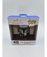 Hallmark Funko Pop! Star Wars The Mandalorian &amp; Grogu Christmas Tree Orn... - $274.97 MXN