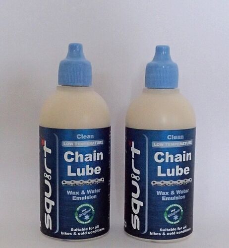 Primary image for 2x120ml Winter Low Temp Long Lasting Bicycle Chain Lube Squirt - SLFR 240-
sh...
