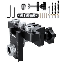 Self Centering Doweling Jig Kit - Dowel Jig Kit For Straight Holes, Adju... - $56.99