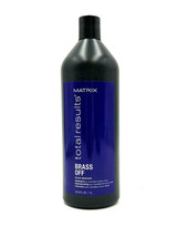 Matrix Brass Off Color Obsessed Shampoo To Neutralize Brassy Tones 33.8 oz - £29.39 GBP