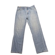 Chaps Jeans Mens 36x32 (Actual 36x31) Denim Straight Fit Blue Medium Was... - $24.23