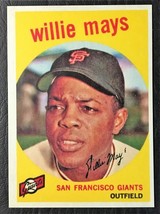 1959 Topps #50 Willie Mays Reprint - MINT - San Francisco Giants - £1.55 GBP