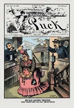 Puck Magazine: An Old Saying Twisted - $19.97