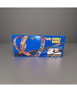 Vintage 1988 Mattel Hot Wheels Double Barrel Stunt Set In Box With Cars - $148.50