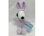 Hallmark Peanuts Snoopy In Easter Bunny Suit Plush With Tag 10&quot; - £34.04 GBP