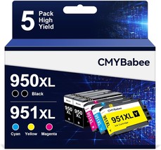 Compatible 950XL and 951XL Ink Cartridges Combo Pack Replacement for HP ... - £37.31 GBP