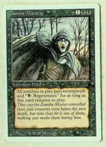 Zombie Master - Revised Series - 1994 - Magic The Gathering - Slight Wear - $12.19