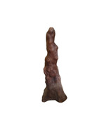 Driftwood Sculpture Pine Knot Rustic Wooden Mantel 23" 