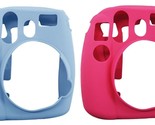 ATNY Instax Instant Camera Silicone Case - Pink or Blue NEW - $7.01