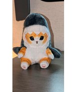 Mofusand Shark Cat Stuffed Toy Unbranded 8 &quot; Orange kitty in Shark Free ... - €27,54 EUR