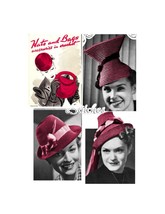 1930s Hats &amp; Bags Accessories in Crochet Book No 126 - 17 patterns (PDF 0126) - £6.25 GBP
