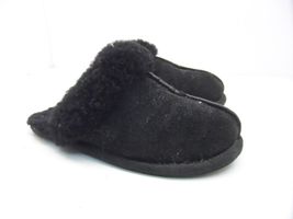 UGG Australia Women's Scuffette II Sheepskin Slipper Black Size 5M - $35.62