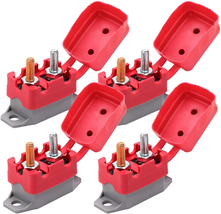 Automatic Reset Circuit Breaker With Cover Stud Bolt 45 Amp 4 Pcs NEW - $20.60