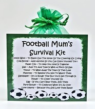 Football Mum&#39;s Survival Kit - Fun Novelty Gift &amp; Greetings Card | Secret Santa - £6.26 GBP