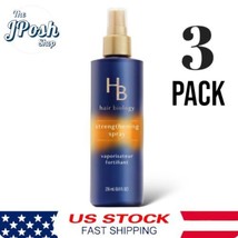 HB Hair Biology Strengthening &amp; Revitalizing Treatment Hair Spray. 8 Fl Oz. 3 PK - £23.59 GBP