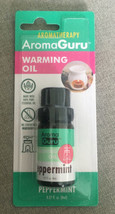 Aroma Guru Aromatherapy Warming oil. Peppermint 8 ml. NIP - $6.00