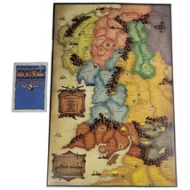 Risk The Lord of the Rings Trilogy Edition Replacement Gameboard &amp; Instructions - £8.92 GBP