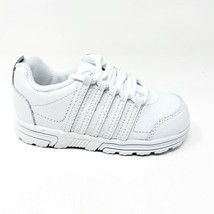K-Swiss Cracen Triple White Infant Baby Casual Shoes 22029101 - £19.99 GBP