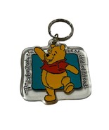 Disney Store Winnie the Pooh Key Ring &quot;P is for Pooh, the best..&quot; Acryli... - $348.21 MXN