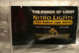 Trophy Ridge NITRO LIGHTS - Chemical Light Sticks for Sight - No Pin Halo NEW - £6.20 GBP