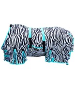 Horse Bug Mosquito Fly Sheet Summer Spring Airflow Mesh UV Zebra 73405 - $66.58 CAD