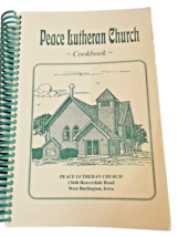 Cookbook Peace Lutheran Church West Burlington Iowa IA Recipes Book 2001 - £11.06 GBP