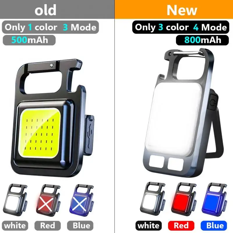 New Mini Pocket Keychain LED Light Фонарик Ultra Light Outdoor Camping Tool Lamp - £10.53 GBP